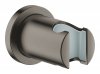 Держатель настенный для ручного душа Grohe Rainshower 27074AL0 темный графит матовый Купить Держатель настенный для ручного душа Grohe Rainshower 27074AL0 темный графит матовый в Киеве vannaja.kiev.ua