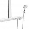 Купить Душевая стойка с термостатом Hansgrohe Rainmaker Select 27109400 Showerpipe тропический душ - 460 режима 2, белый/хром в Киеве vannaja.kiev.ua