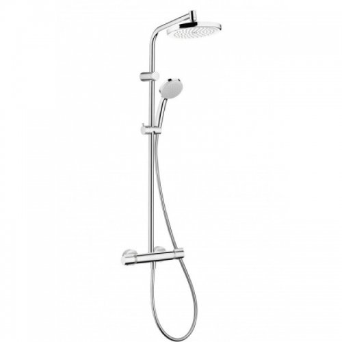 Купить 27237000 Hansgrohe Verso 220 Showerpipe 27237 система с термостатом для душа в Киеве vannaja.kiev.ua
