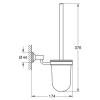 Купить Ершик для унитаза Grohe Essentials Authentic 40658001 в Киеве vannaja.kiev.ua