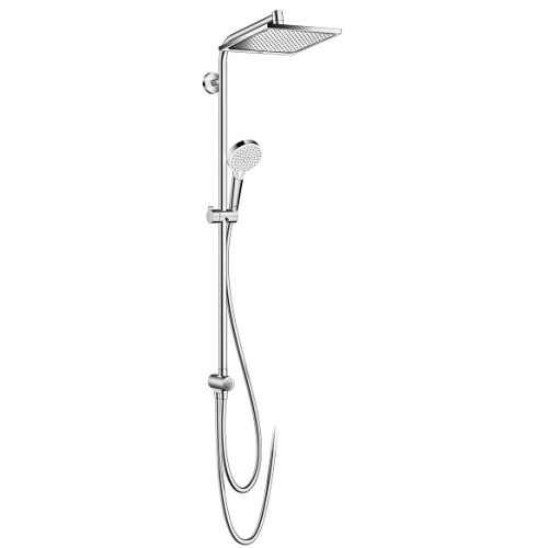 Hansgrohe 27289000 Crometta E 27289 Showerpipe 240 1jet Душевая стойка с тропическим душеком EcoSmart 9 л/мин Reno hansgroe Купить Hansgrohe 27289000 Crometta E 27289 Showerpipe 240 1jet Душевая стойка с тропическим душеком EcoSmart 9 л/мин Reno hansgroe в Киеве vannaja.kiev.ua