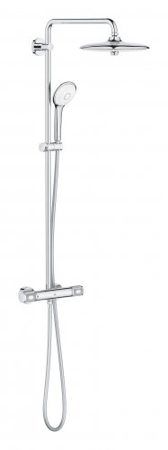 Купити Душова система з термостатом для душа Grohe Euphoria System 27296003 якість супер, латунь хром в Києві vannaja.kiev.ua