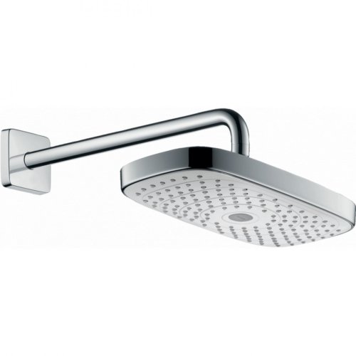 Верхний душ Hansgrohe Select Е 300 2jet с держателем, белый/хром (27385400) Купить Верхний душ Hansgrohe Select Е 300 2jet с держателем, белый/хром (27385400) в Киеве vannaja.kiev.ua
