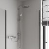Купити Душова система Grohe Tempesta Cosmopolitan System Flex для настінного монтажу 26675000 + 34776000 верхній душ Ø 250 мм 1 режим струменя хром + термостат Grohe Grohtherm 1000 Performance в Києві vannaja.kiev.ua
