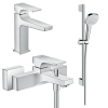 3 в 1 32540112 Hansgrohe Набор смесителей для ванны Metropol хром однорычажный купить душевая лейка 110 мм 3 струи Купить 3 в 1 32540112 Hansgrohe Набор смесителей для ванны Metropol хром однорычажный купить душевая лейка 110 мм 3 струи в Киеве vannaja.kiev.ua