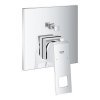 Купить Зовнішня частина змішувача для душу Grohe Eurocube 24062000 на два споживача 24062 в Киеве vannaja.kiev.ua