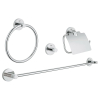 Набор аксессуаров Grohe Essentials 40776001 Купить Набор аксессуаров Grohe Essentials 40776001 в Киеве vannaja.kiev.ua