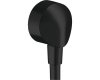 Купити Купити підключення душового шланга чорний матовий Hansgrohe 27454670 FixFit в Києві vannaja.kiev.ua