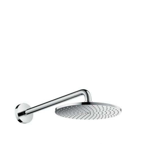 Купить Верхний душ Настенный Hansgrohe 27607000 Raindance S 240 1jet P с держателем 390 мм хром 27607 в Киеве vannaja.kiev.ua