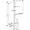 Купить Hansgrohe 27667000 Душевой набор Raindance Select S 120 3jet P 27667 в Киеве vannaja.kiev.ua