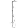 Купити Душова система Hansgrohe з виливом 27687000 Croma E Showerpipe 280 1jet 27687 для ванної з тропічний душ, хром в Києві vannaja.kiev.ua
