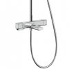 Купити Душова система Hansgrohe з виливом 27687000 Croma E Showerpipe 280 1jet 27687 для ванної з тропічний душ, хром в Києві vannaja.kiev.ua