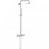 Купити Grohe 27932000 Euphoria Cube 27932 Душова Система з термостатом Верхнім і Ручним Душем Колір Хром в Києві vannaja.kiev.ua