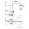 Купити Grohe 27932000 Euphoria Cube 27932 Душова Система з термостатом Верхнім і Ручним Душем Колір Хром в Києві vannaja.kiev.ua