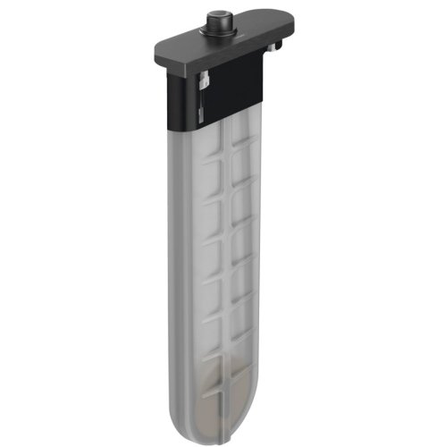Купить Шланг для лейки Hansgrohe SBox Square 1,45 м врезной в борт ванны, Brushed Black (28010340) в Киеве vannaja.kiev.ua