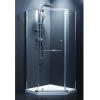 Купити FEN0223 COMFORT Кабіна душова, п'ятикут. 100х100, без піддона, скло прозоре в Києві vannaja.kiev.ua