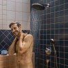 Купить Верхний душ Hansgrohe Activera S 240 1jet EcoSmart, черный матовый (28056670) в Киеве vannaja.kiev.ua