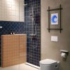 Купить черная матовая душевая система Hansgrohe Activera S 240 1jet EcoSmart Ecostat Fine Varia, Matt Black 28078670 в Киеве vannaja.kiev.ua