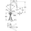 Змішувач для кухні з висувним виливом гнучким Grohe Minta 32321DC2 кольору - нікель Купити Змішувач для кухні з висувним виливом гнучким Grohe Minta 32321DC2 кольору - нікель в Києві vannaja.kiev.ua