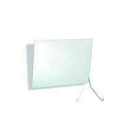 Зеркало откидное NOFER для людей с инвалидностью 70x50 см, Satin (08023.S) с регулировкой угла наклона