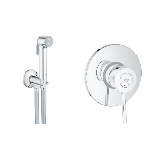 Купить Набор для гигиенического душа со смесителем Grohe BauClassic 2904800S в Киеве vannaja.kiev.ua