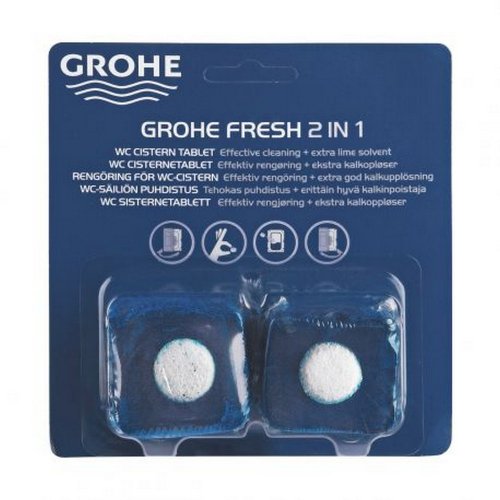 Освежающие таблетки для унитаза Grohe Fresh 38882000 Купить Освежающие таблетки для унитаза Grohe Fresh 38882000 в Киеве vannaja.kiev.ua