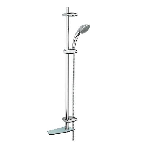 Купить высокая душевая стойка 90 см Grohe стойка ручной душик 5 видов струй Movario 28571000 хром в Киеве vannaja.kiev.ua