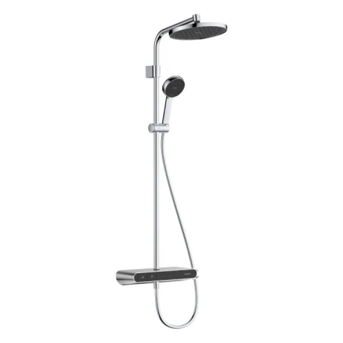 Купить Душевая система Hansgrohe Activera S Showerpipe 240 1jet EcoSmart ShowerTablet Select 360, Chrome (28638000) в Киеве vannaja.kiev.ua
