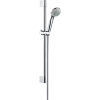Купить Купить в Киеве Набор смесителей hansgrohe для ванны 3 в 1 Novus 71040112 хром однорычажный душевая лейка 85 мм 2 режима в Киеве vannaja.kiev.ua