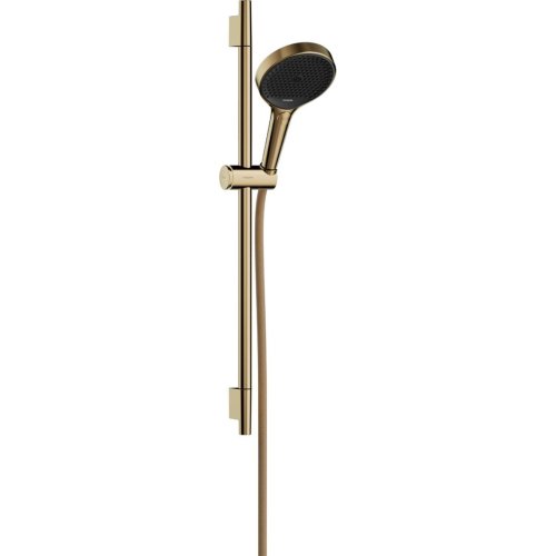 Купить Душевой набор Hansgrohe Rainfinity 130 3Jet Puro S 65 см, Polished Gold Optic (28745990) в Киеве vannaja.kiev.ua