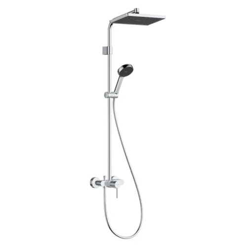 Купить Душевая система Hansgrohe Activera Q 290/180 1jet EcoSmart со смесителем, Chrome (28747000) в Киеве vannaja.kiev.ua