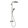 Купить Душевая система Hansgrohe Raindance S 240 EcoSmart PowderRain 2jet с термостатом, Brushed Black Chrom (28823340) в Киеве vannaja.kiev.ua