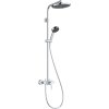 Купить Душевая система hansgrohe Activera S 28875000 однорычажный смеситель кран с EcoSmart тропический душ, хром в Киеве vannaja.kiev.ua