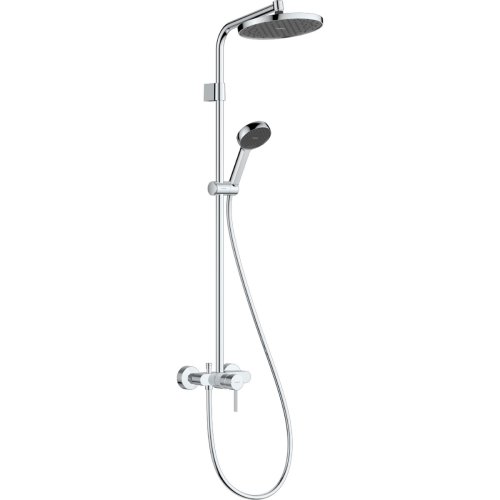 Купить Душевая система hansgrohe Activera S 28875000 однорычажный смеситель кран с EcoSmart тропический душ, хром в Киеве vannaja.kiev.ua