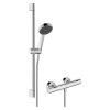 Купить Душевой набор Hansgrohe Activera Select S 0,65 EcoSmart с термостатом Ecostat Fine, Chrome (28876000) в Киеве vannaja.kiev.ua