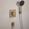 Купить Шланговое подключение Hansgrohe 28883140 FixFit Fine E, Бронза матовая Brushed Bronze в Киеве vannaja.kiev.ua