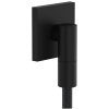 Купить Шланговое подключение Hansgrohe FixFit Fine E 28883670 с обратным клапаном, черный матовый Matt Black в Киеве vannaja.kiev.ua