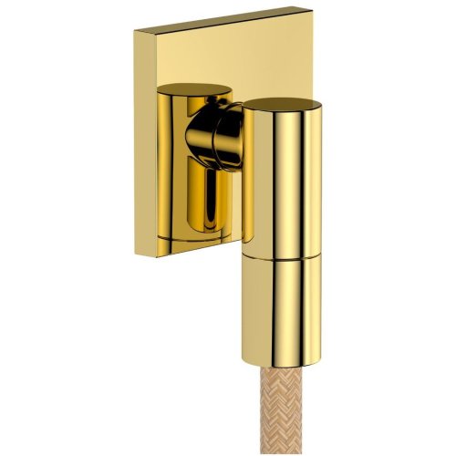 Купить Шланговое подсоединение Hansgrohe FixFit Fine E, Polished Gold Optic (28883990) в Киеве vannaja.kiev.ua