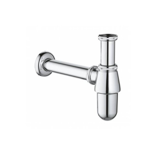 Сифон для умивальника Grohe (28920000) з латуні під донний клапан 1 1/4", хром Купити Сифон для умивальника Grohe (28920000) з латуні під донний клапан 1 1/4", хром в Києві vannaja.kiev.ua