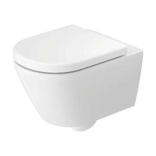 Купить Унитаз подвесной Duravit D-Code Rimless с крышкой, белый (29030900212_0028490021) в Киеве vannaja.kiev.ua