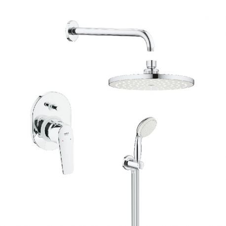 Купити Grohe душова система купити 2904500A Bau Flow Набір прихований тропічний душ кран  в Києві vannaja.kiev.ua
