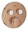 Купить Смеситель термостат скрытого монтажа на 2 потребителя Grohe Grohtherm SmartControl 29119DL0 Медь (матовый теплый закат) в Киеве vannaja.kiev.ua