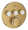 Смеситель скрытого монтажа на 3 потребителя Grohe Grohtherm SmartControl 29121GN0 Купить Смеситель скрытого монтажа на 3 потребителя Grohe Grohtherm SmartControl 29121GN0 в Киеве vannaja.kiev.ua