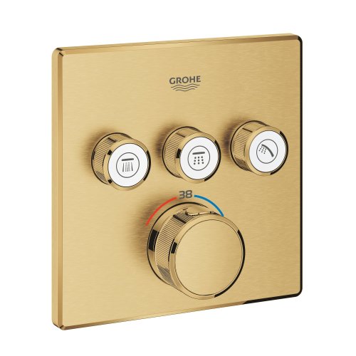 Смеситель скрытого монтажа на 3 потребителя Grohe Grohtherm SmartControl 29126GN0 Купить Смеситель скрытого монтажа на 3 потребителя Grohe Grohtherm SmartControl 29126GN0 в Киеве vannaja.kiev.ua