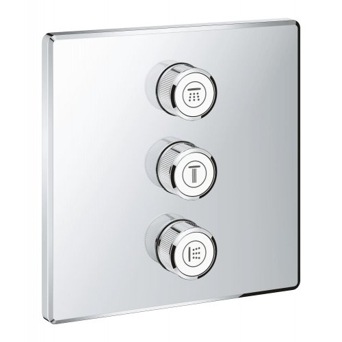 Внешняя панель вентиля для встраиваемого монтажа Grohe Grohtherm SmartControl (29127000) Купить Внешняя панель вентиля для встраиваемого монтажа Grohe Grohtherm SmartControl (29127000) в Киеве vannaja.kiev.ua