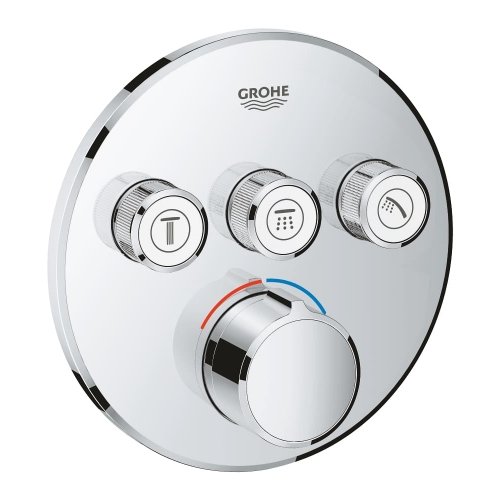 Смеситель для встраиваемого монтажа Grohe Grohtherm SmartControl (29146000) Купить Смеситель для встраиваемого монтажа Grohe Grohtherm SmartControl (29146000) в Киеве vannaja.kiev.ua