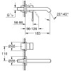 зі стінки змішувач для раковини Grohe 29192001 Essence New 183 мм кран вбудований M-Size, монтаж зі стіни зовнішня частина, хром Купити зі стінки змішувач для раковини Grohe 29192001 Essence New 183 мм кран вбудований M-Size, монтаж зі стіни зовнішня частина, хром в Києві vannaja.kiev.ua