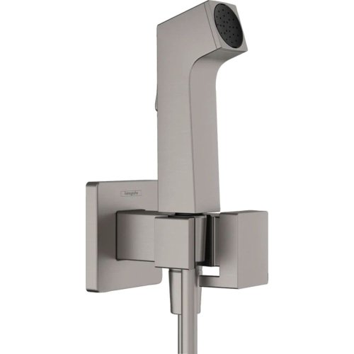 Комплект гігієнічного душу Hansgrohe E EcoSmart+ на холодну воду, Brushed Black Chrome (29231340) Купити Комплект гігієнічного душу Hansgrohe E EcoSmart+ на холодну воду, Brushed Black Chrome (29231340) в Києві vannaja.kiev.ua