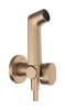 Купить топ гигиенический душ бронза 29232140 Hansgrohe Bidette 1jet S со смесителем в Киеве vannaja.kiev.ua