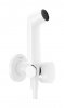 Купить Набор для интимного душа белый матовый 29232700 Hansgrohe Bidette 1jet S EcoSmart+ гигиенический смеситель с управлением в Киеве vannaja.kiev.ua